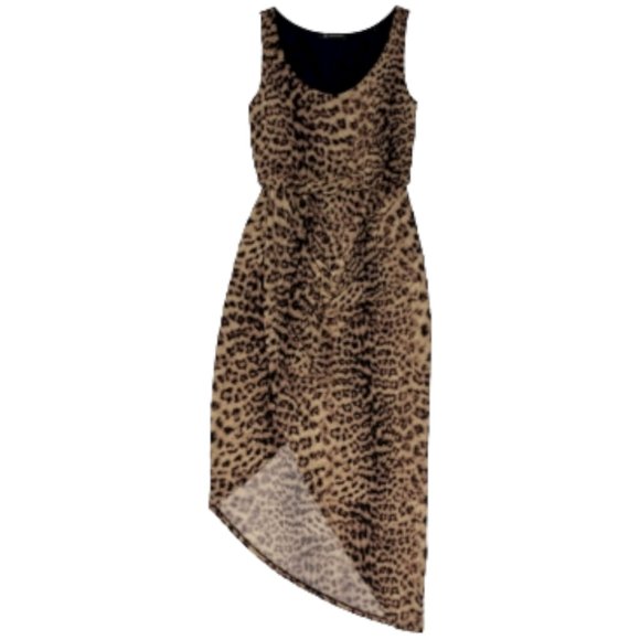 NWT INC INTERNATIONAL CONCEPTS HERITAGE MAXIS SOFT CHEETAH PRINT WRAP DRESS (S) - Picture 10 of 11